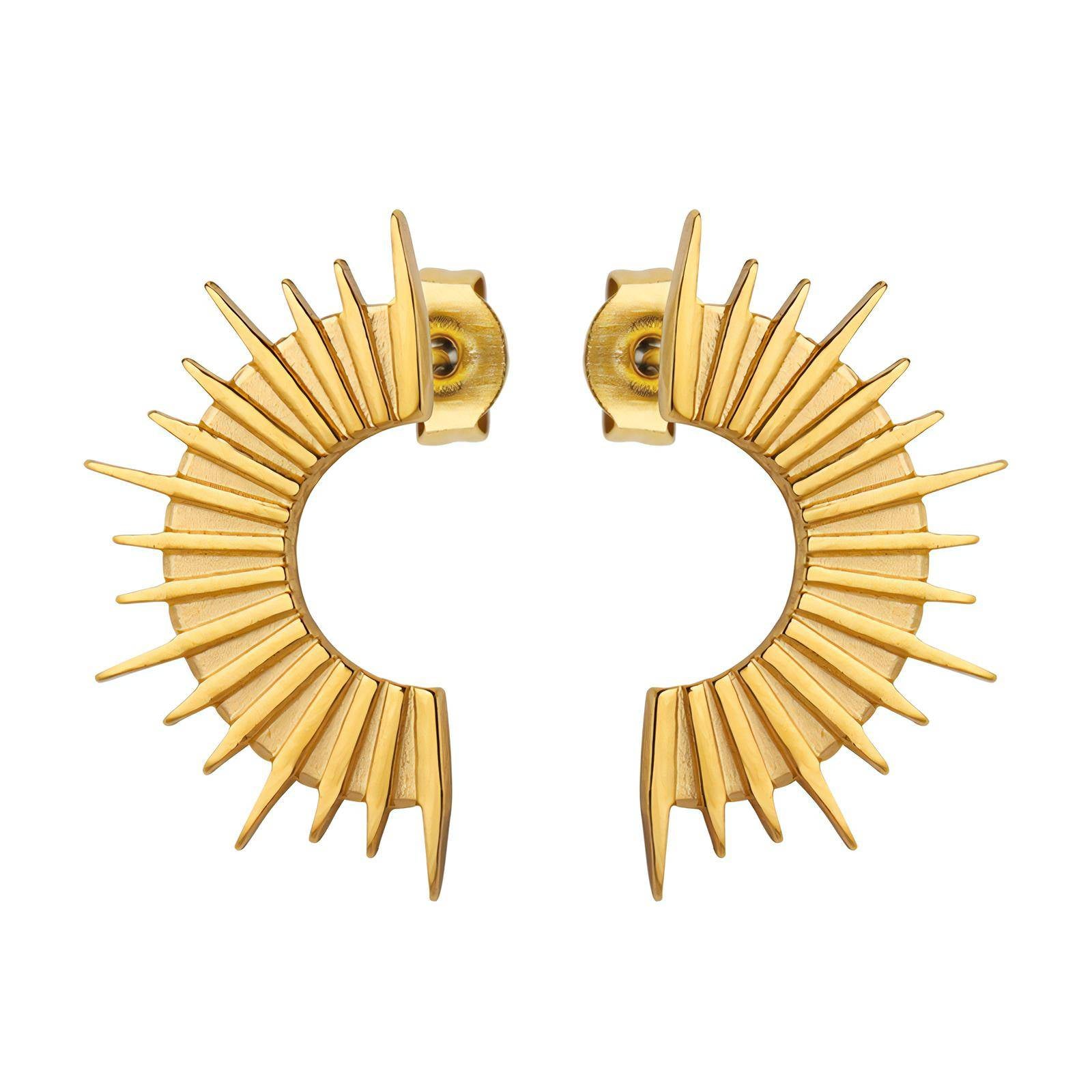 Golden Flare Earrings