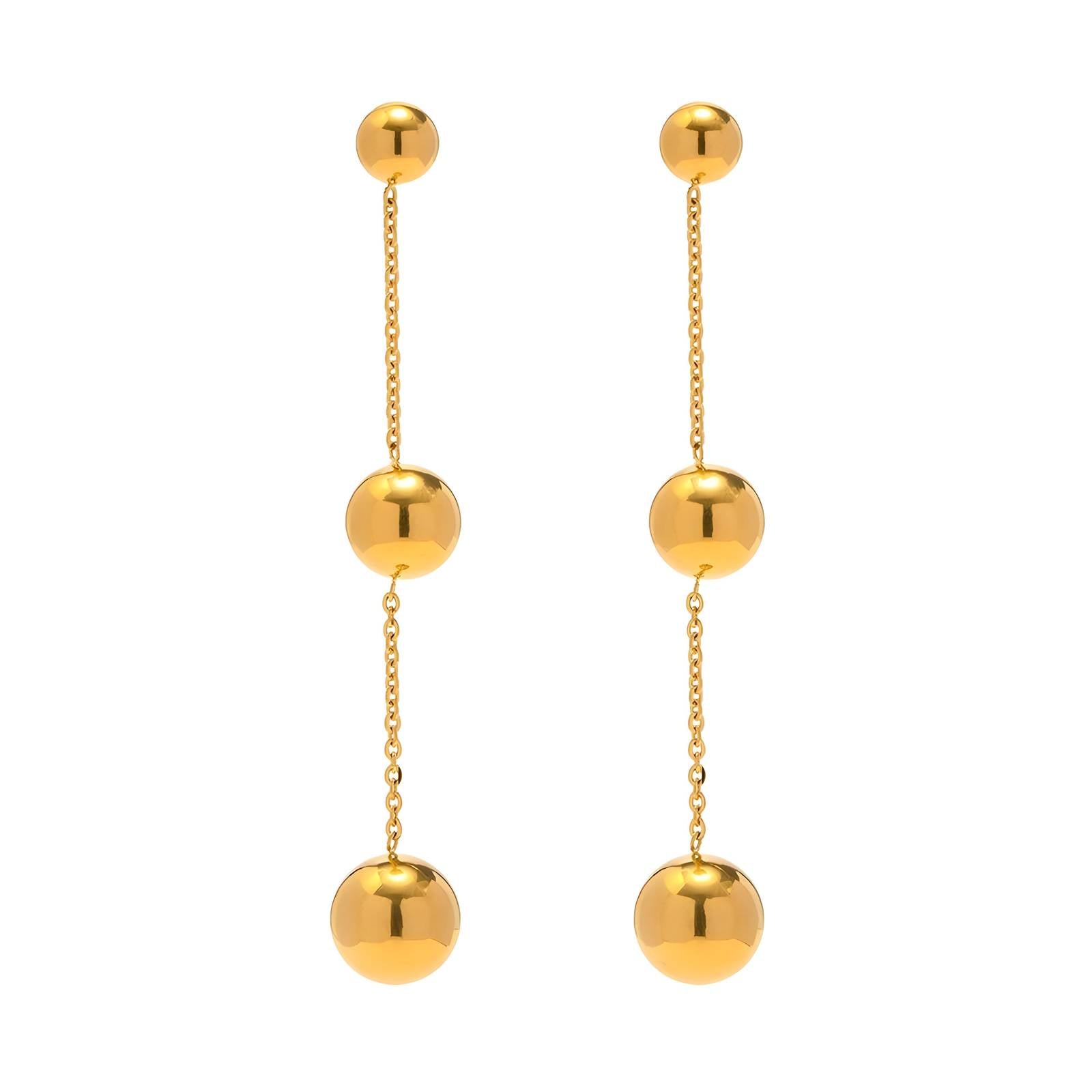 Golden Orbit Earrings