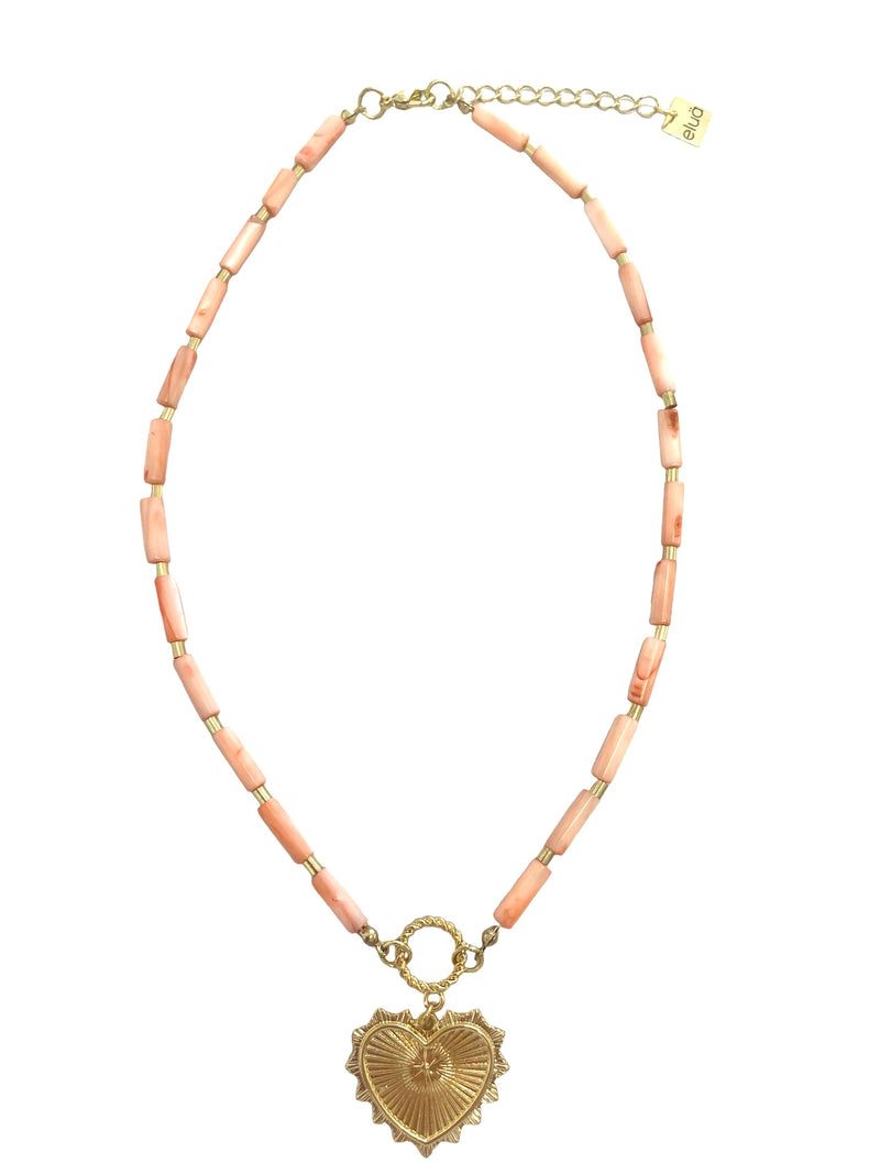 Amore mio pink necklace