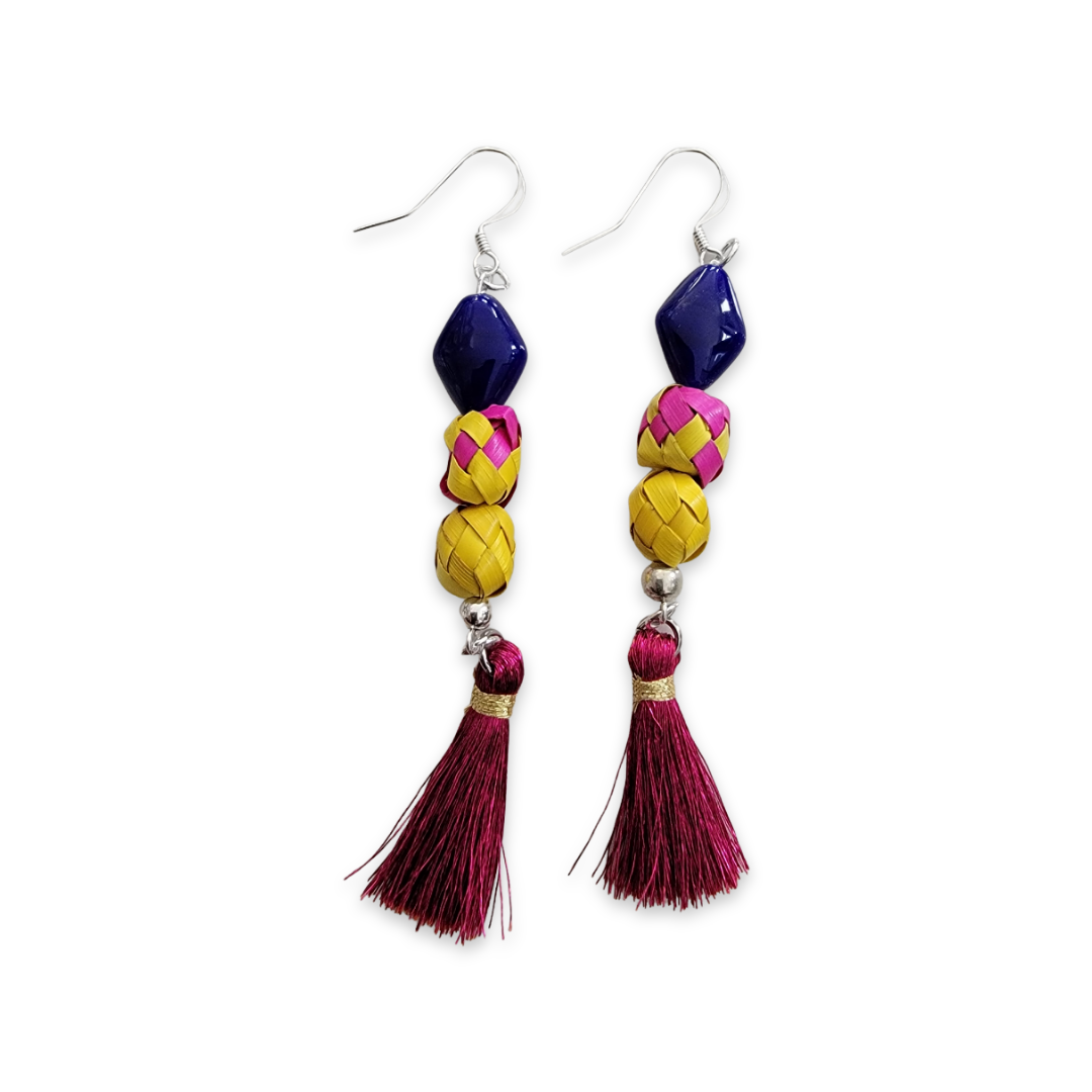 Funky Yellow Earrings