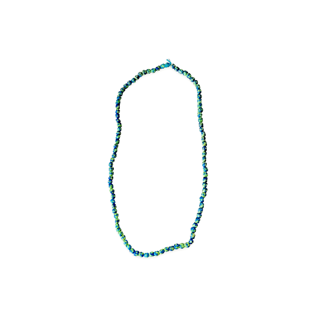 Mini Color Fields Necklace - Blue Green